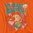 thumbnail image 2 of Flintstones T-Shirt My Heart Unisex Graphic Tee for Men & Women, 2 of 7