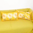 thumbnail image 5 of Summer Daisy Pillow Covers 12x20 Inch Set of 2 Farmhouse Yellow Watercolor Daisy Floral Decorations Patio Outdoor Cushion Case for Sofa Couch Home, 5 of 6