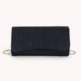 thumbnail image 4 of Women Chain Tote Handbag Envelope Clutch Shoulder Bag Evening Clutch (Dark Blue), 4 of 10