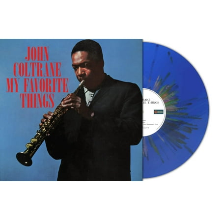 Coltrane John Lp-John Coltrane-My Favorite Things -Blue Splatter (Vinyl Record)