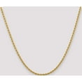 thumbnail image 2 of 14K Yellow Gold Jbsp's 2.75mm Diamond-Cut Rope Chain (20 X 2.75) Made In Peru 7004-20, 2 of 5
