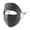 Dark Gray, variant on Shadoumai Summer face Gini Sunscreen mask, Full face ice Silk Breathable face Protection Sunshade Cycling mask
