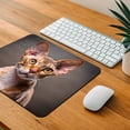 thumbnail image 4 of Devon Rex Cat Photo Mouse Pad Low Profile Gaming Mat, 4 of 7