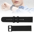 thumbnail image 2 of Riousery Adjustable Silicone Watch Strap for Amazfit GTS 3 / GTS 3 PRO, Breathable Smartwatch Replacement Watchband, Black (7.87 inches / 20 cm), 2 of 9