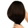 thumbnail image 4 of MY-LADY Extra Thick Clip in 100% Remy Human Hair Extension Double Weft Full Head Natural Hairpiece 110-170g #04 Medium Brown 16inch, 4 of 10