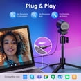 thumbnail image 4 of Webcam EMEET S600 Kit Transmisión 4K con Enfoque Automático y Tripie, 4 of 7
