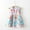 Multicolor b, variant on Spazoro Toddler Girls A-Line Dress, Sleeveless Crew Neck 2025 New Style Floral Print Summer Dresses for Child Girls Multicolor Size 4 T