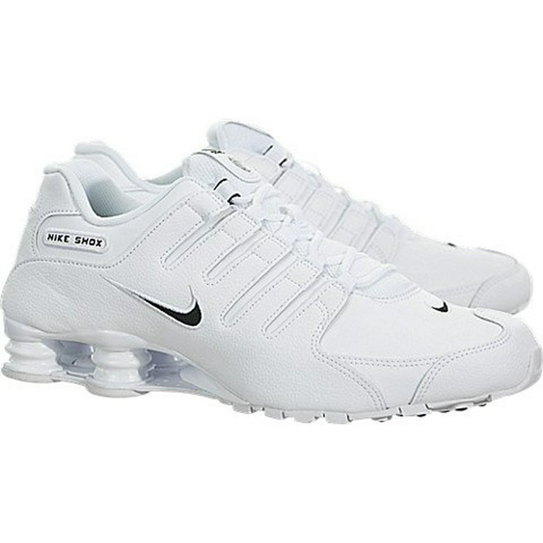 Nike Men's Shox NZ Running Shoe White / Black White - 10.5 US - Walmart.com