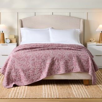 Better Homes & Gardens Copper Yarn Dyed Stripe Chambray Quilt
