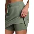 thumbnail image 2 of RBX Active Fashion Rounded Hem Active Skort with Drawstring Waistband, 2 of 5