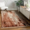 thumbnail image 3 of Luxe Weavers Abstract Modern Fringe Pink 8x10 Living Room Area Rug, 3 of 6