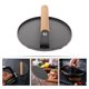thumbnail image 3 of unbranded Herramienta De Cocina Prensa Para Hamburguesas De Hierro Fundido Resistente, 3 of 8