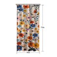 thumbnail image 5 of Pioneer Flower Floral Print Pattern Shower Curtain 36"x72" ,Bathroom Decorative Shower Curtains Set with 12 Hooks,Modern Waterproof Washable Shower Curtain, 5 of 6