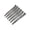 Gray, variant on 6Pcs Silicone Wrapped Duck Bill Hair Clips, Anti-slip No-trace Styling Clips for Salon & Daily Women Hair Use