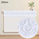 thumbnail image 2 of Lace Fabric Radiator Cover Breathable Design Ensures Sufficient Airflow, 2 of 10