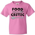 thumbnail image 3 of Inktastic Food Critic with Fork and Spoon Youth T-Shirt, 3 of 5
