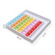 thumbnail image 2 of Juego de mesa para clasificar colores - Puzzle portátil, sensorial arco iris, para mayores de 3 años, desarrollo de la coordinación óculo-manual, 2 of 8