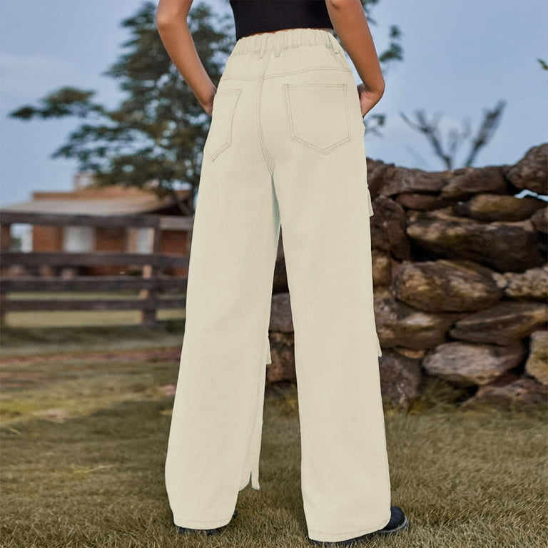 ♡  Back ribbon denim cargo pants xs Back ribbon denim cargo pants xs