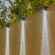 thumbnail image 4 of Xihbxyly Luces Solares para Jardín, Lámparas Led Impermeables para Caminos, Decoración para Vallas y Paredes Exteriores, Fácil Instalación, Carga Solar, Material Abs Duradero, Clasificación Ip65, Tam, 4 of 6