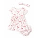 thumbnail image 1 of Gerber vestido blanco algodón 2 piezas para niña primavera y verano cómodos, 1 of 7