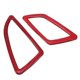 thumbnail image 3 of ABS Red Carbon Fiber Side Dashboard Cover Trim Decor Sticker for 10Th Gen 2016 2017 2018 2019(RHD), 3 of 5