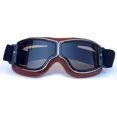 thumbnail image 1 of Motorcycle and Jet Goggles Goggles Motorcycle Goggles 18x8cm (Brown Frame + Brown Lens), 1 of 5