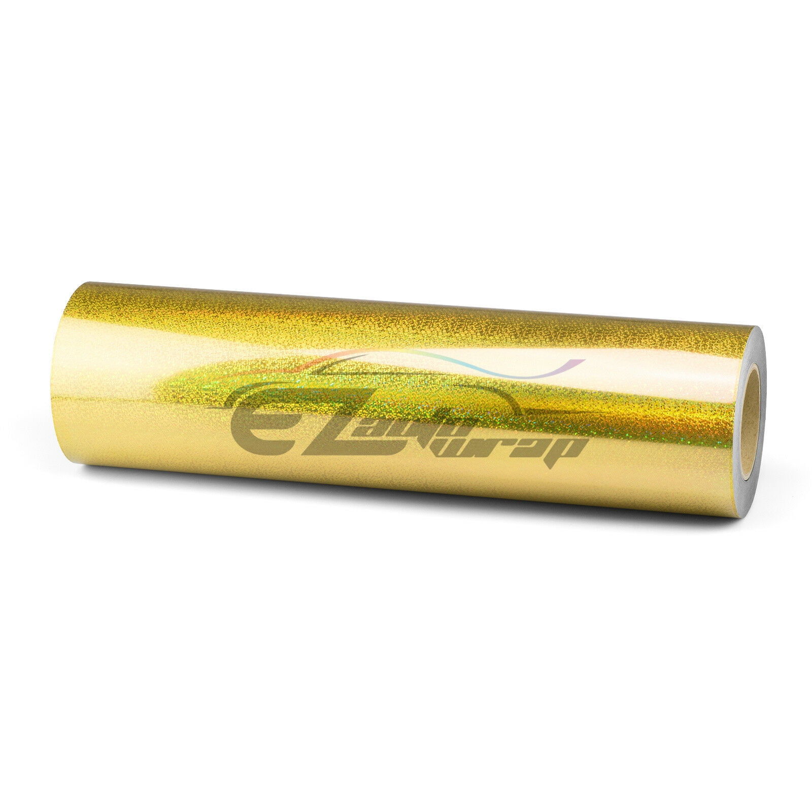 Essmo™ Holographic Glitter Gold Heat Transfer Vinyl HTV T-Shirt 20" Iron Press SP11 20"x600"