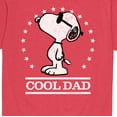 thumbnail image 3 of Peanuts - Snoopy Cool Dad - Father's Day Gift - Men's Short Sleeve Graphic T-Shirt, 3 of 6