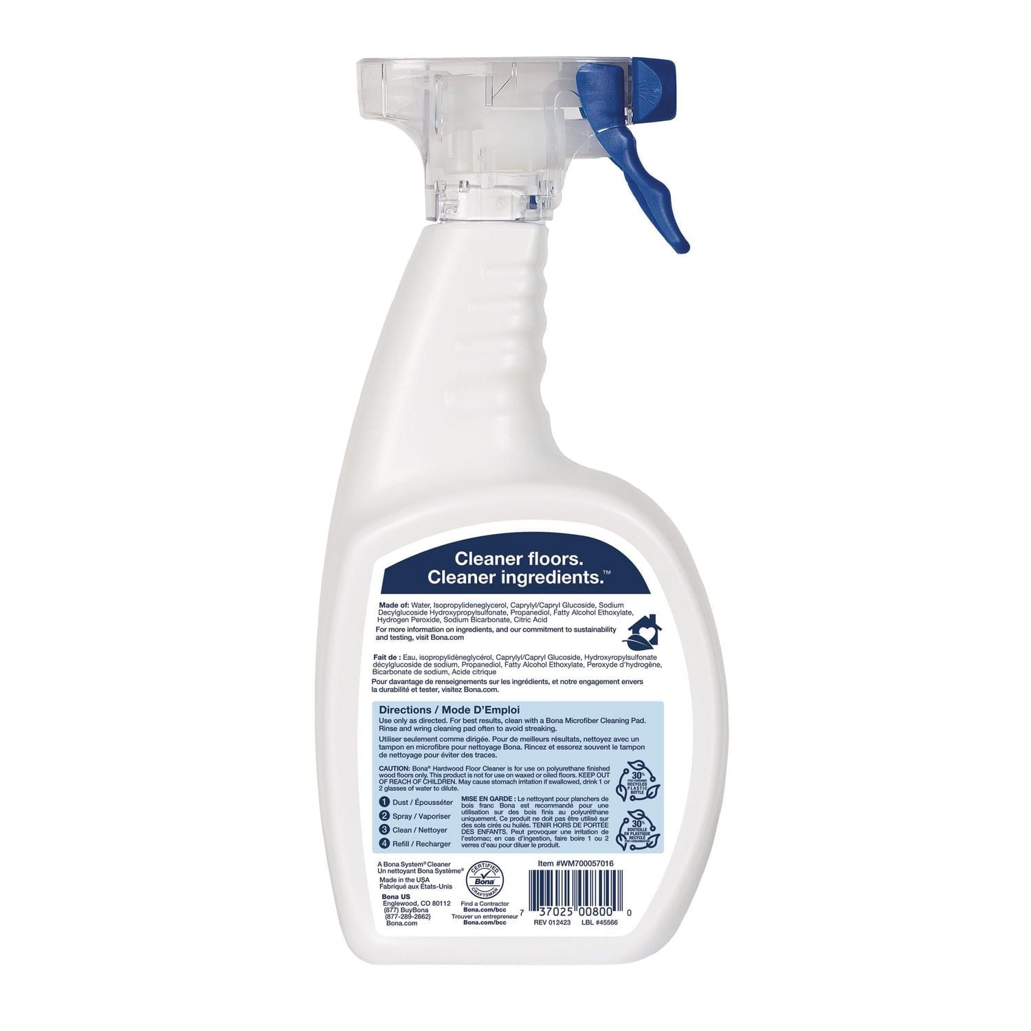 Bona Hardwood Floor Cleaner Spray, 650 mL