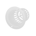 thumbnail image 3 of Hydroponics Pot,  Toughness Wide Lip Design Soilless Plant Pot, PP Material For Garden Containers Breeding Varieties White, 3 of 8