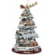 thumbnail image 1 of Escultura Giratoria en Forma de Árbol de Navidad para la Ventana, Decoraciones Navideñas de Tren y Otras Figuras para Pegar en el Hogar, 20x30 cm, Invierno, 1 of 4
