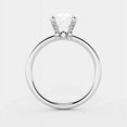 thumbnail image 2 of Ariana Jewel 14K White Gold Plated Solitaire Ring - 2.2 Ct Oval Lab Created Diamond Solitaire Ring for Women's - Stacking Solitaire Halo Engagement Wedding Rings - Forever Diamond Ring for Women's, 2 of 2