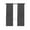 Black, variant on Vintage Black Blackout Curtains, Light Blocking Print Window Curtains, Country Farmhouse Plants Tree Pattern Thermal Insulated Window Drapes for Living Room Kitchen Cafe 2 Panels, 84"W x 84"L
