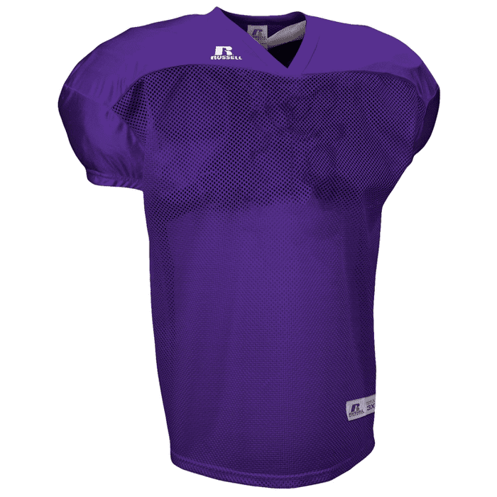 purple football practice jerseys