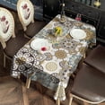 thumbnail image 2 of Rectangle Waterproof Tablecloth 60×102 Inch, Bohemia Style Reusable Indoor/Outdoor Durable Table Cover for Party Kitchen Dinner Room Decor, 2 of 6