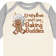 thumbnail image 4 of Inktastic Grandma and I Are Baking Buddies Boys or Girls Long Sleeve Baby Bodysuit, 4 of 5