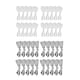 thumbnail image 1 of Fianzas de de 40 piezas de 20 mm para colgantes de collar de joyería de bricolaje que hacen hallazgos, 1 of 9