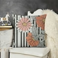thumbnail image 2 of YINGXI Throw Pillow Covers Flowers Pillow Cases Sage Green Decorative Cushion Cases for Sofa Living Room 12x12in, 2 of 5