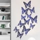 thumbnail image 5 of 12 pegatinas de pared de mariposa hueca con textura de metal 3D. Wmkox8yii fhajkh529, 5 of 6
