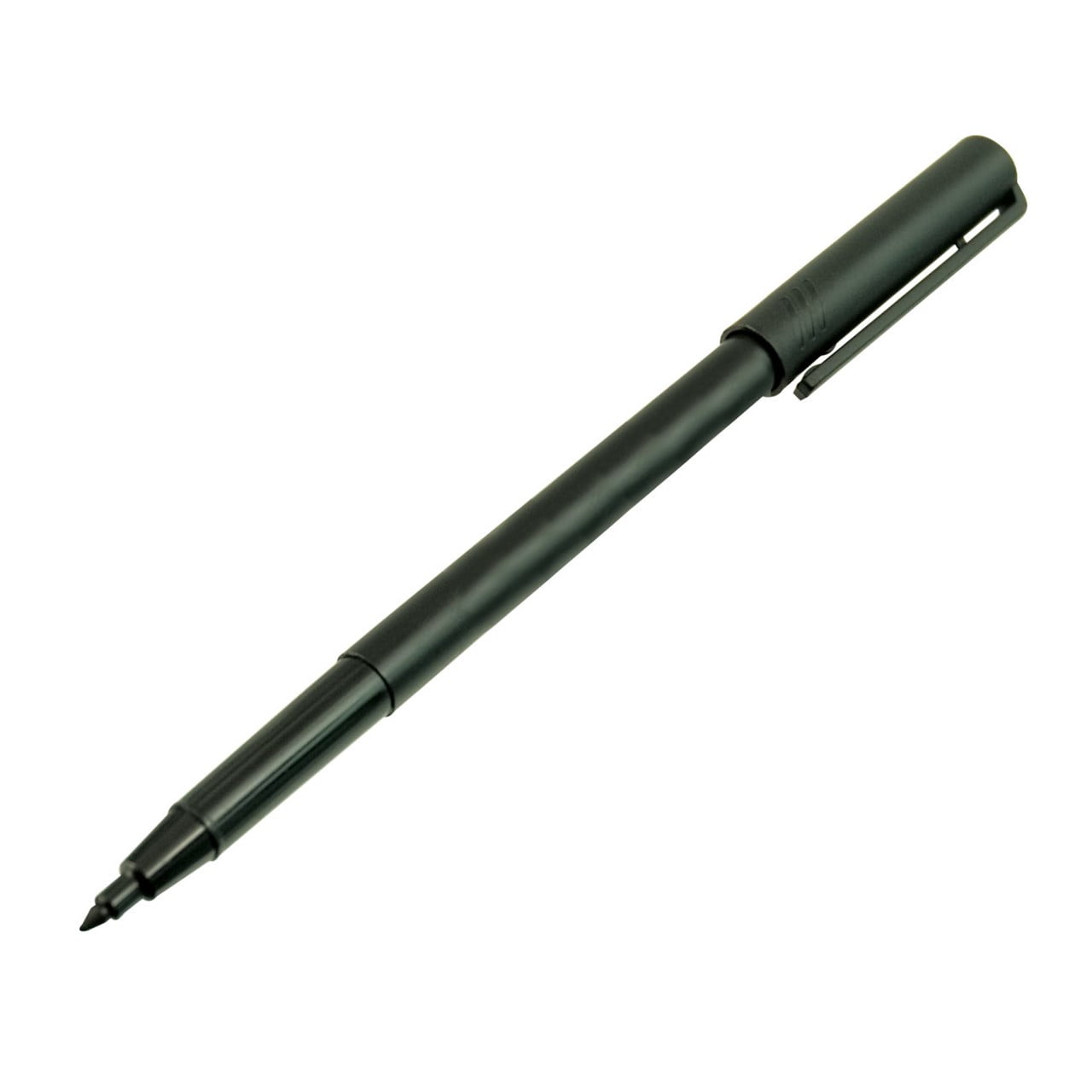 Pen Felt Tip Fineliner Black Economy Low Vision Felt Tip Pen - Black - Walmart.com