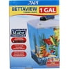 Kollercraft 044090 Bettaview Corner Shaped Aquarium Kit, 1 Gal.