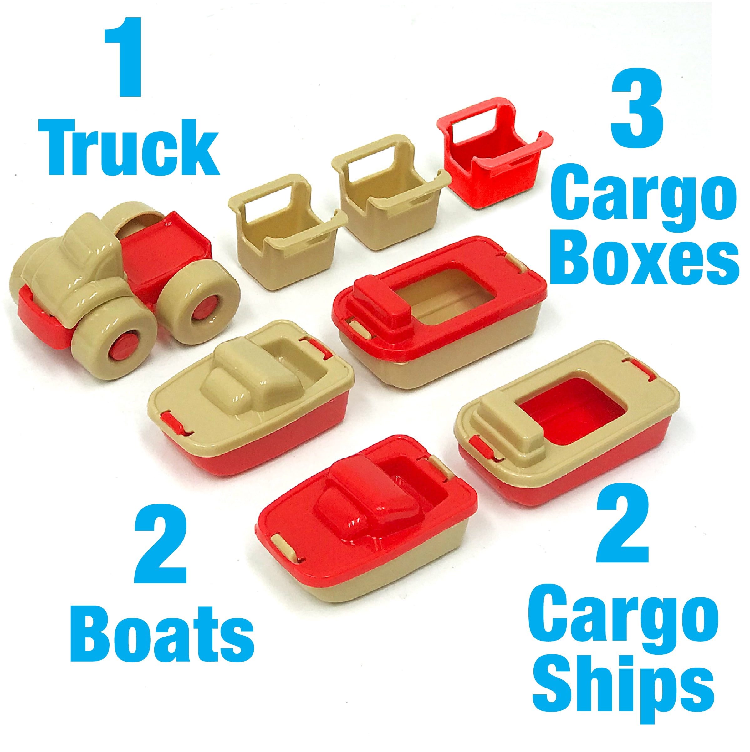 American Plastic Toys Kids' Water Play Set for Toddlers and Kids
