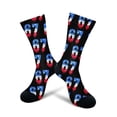 thumbnail image 2 of Bas Roses 67 Chaussettes 6 7 Chaussettes Fantaisie Six Sept pour Garçons Filles Hommes Femmes, 2 of 5