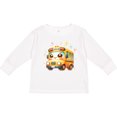 thumbnail image 3 of Inktastic Cute School Bus Boys or Girls Long Sleeve Toddler T-Shirt, 3 of 5