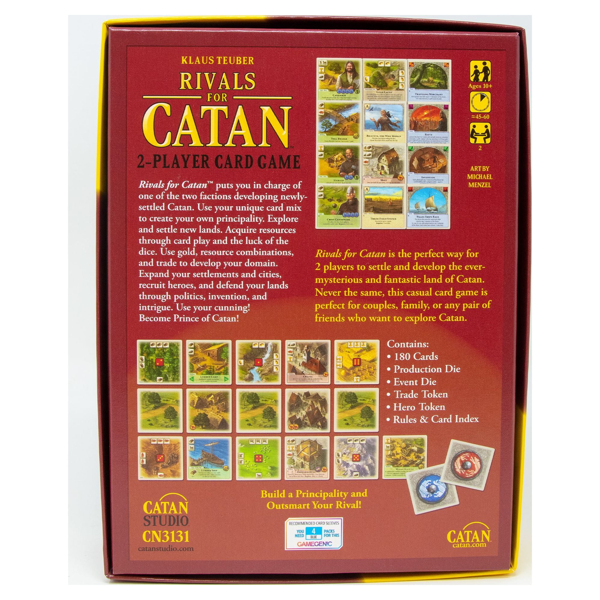 Rivals for Catan: Deluxe Card Game for Ages 10 and up, from Asmodee 