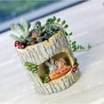 thumbnail image 6 of 1pcs Garden Planter Lovely Resin Succulent Plant Flower Bonsai Planter Pot Box Bed Garden Decor1, 6 of 9