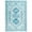 Blue, variant on Wondo 2x3 Entryway Area Rug, Washable Area Rug, Rugs for Bedroom, Kitchen Rugs, Vintage Boho Carpet, Soft Non-Slip, Low Pile Area Rug, Pink