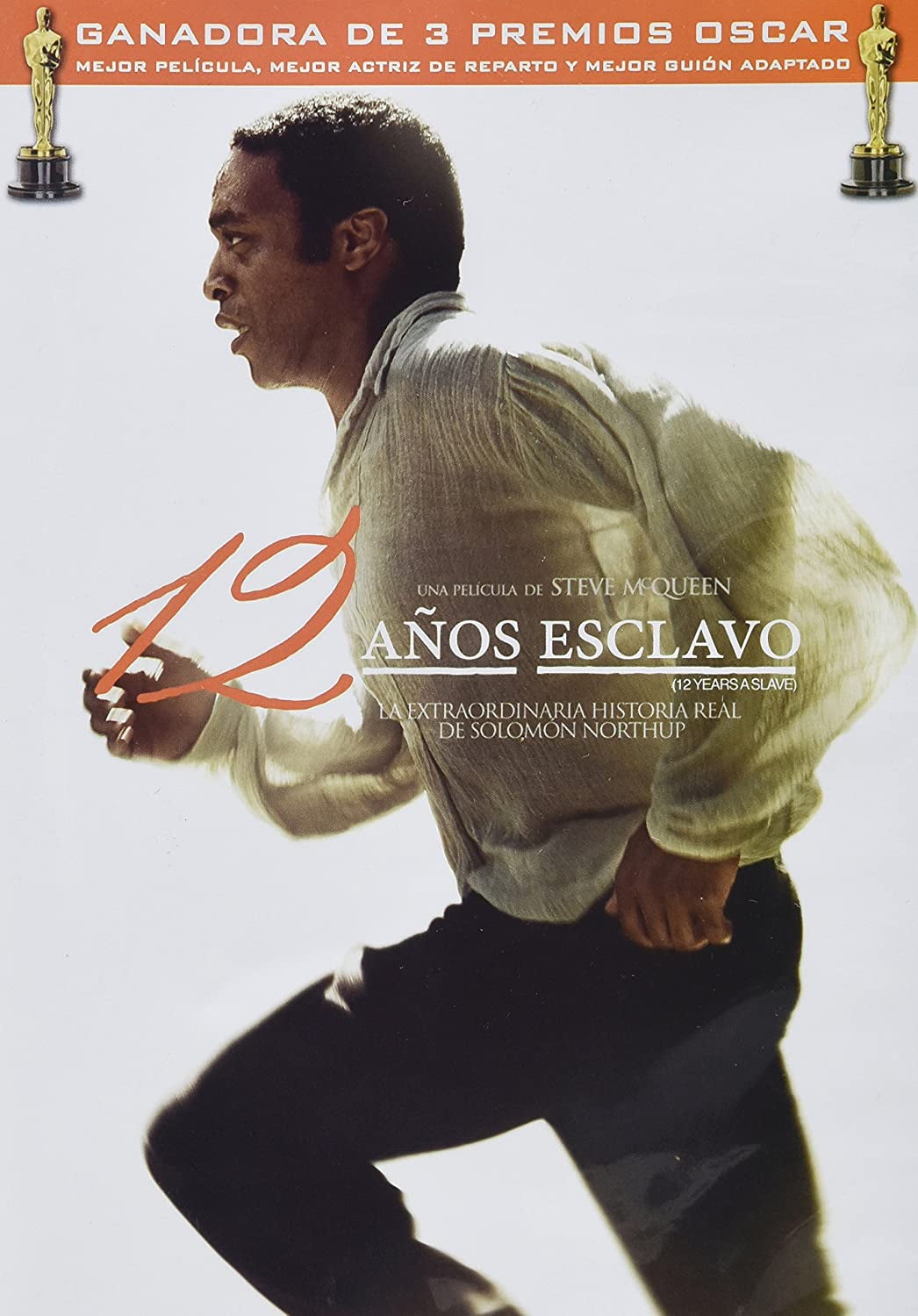 12 Anos Esclavo Spanish Movie DVD With Spanish Subtitles