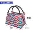 thumbnail image 2 of Balery Cartoon Crabs Bolsa de Aislamiento Portátil – Bolsa de Almuerzo con Forro de Aluminio Mejorado, Funda Impermeable y Fácil de Limpiar para Picnic y Caja de Almuerzo, 2 of 6