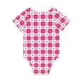 thumbnail image 2 of Rocae Plaid Heart for Baby Climbing Clothes Soft Baby Romper for Active Infants Comfortable and Breathable Crawling Jumpsuit Unisex Baby Outfit, 2 of 8
